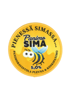 "PIENESSÄ SIMASSA" HAALARIMERKKI